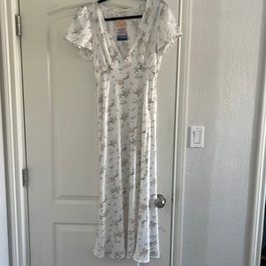 Silk dress! From a boutique in Orange County!